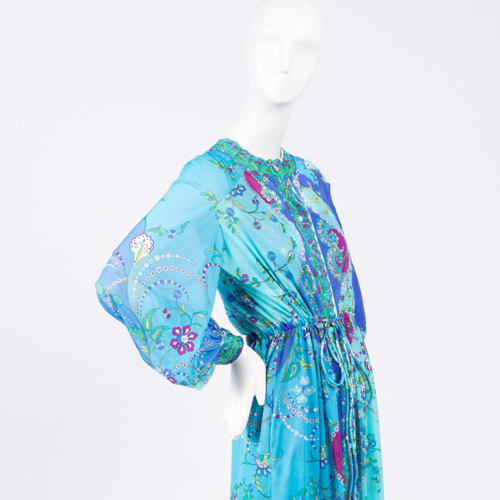 "Fiore Fiesta" nightwear set by designer Emilio Pucci. 