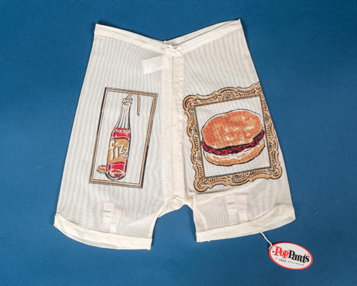 Ladies white panty girdle